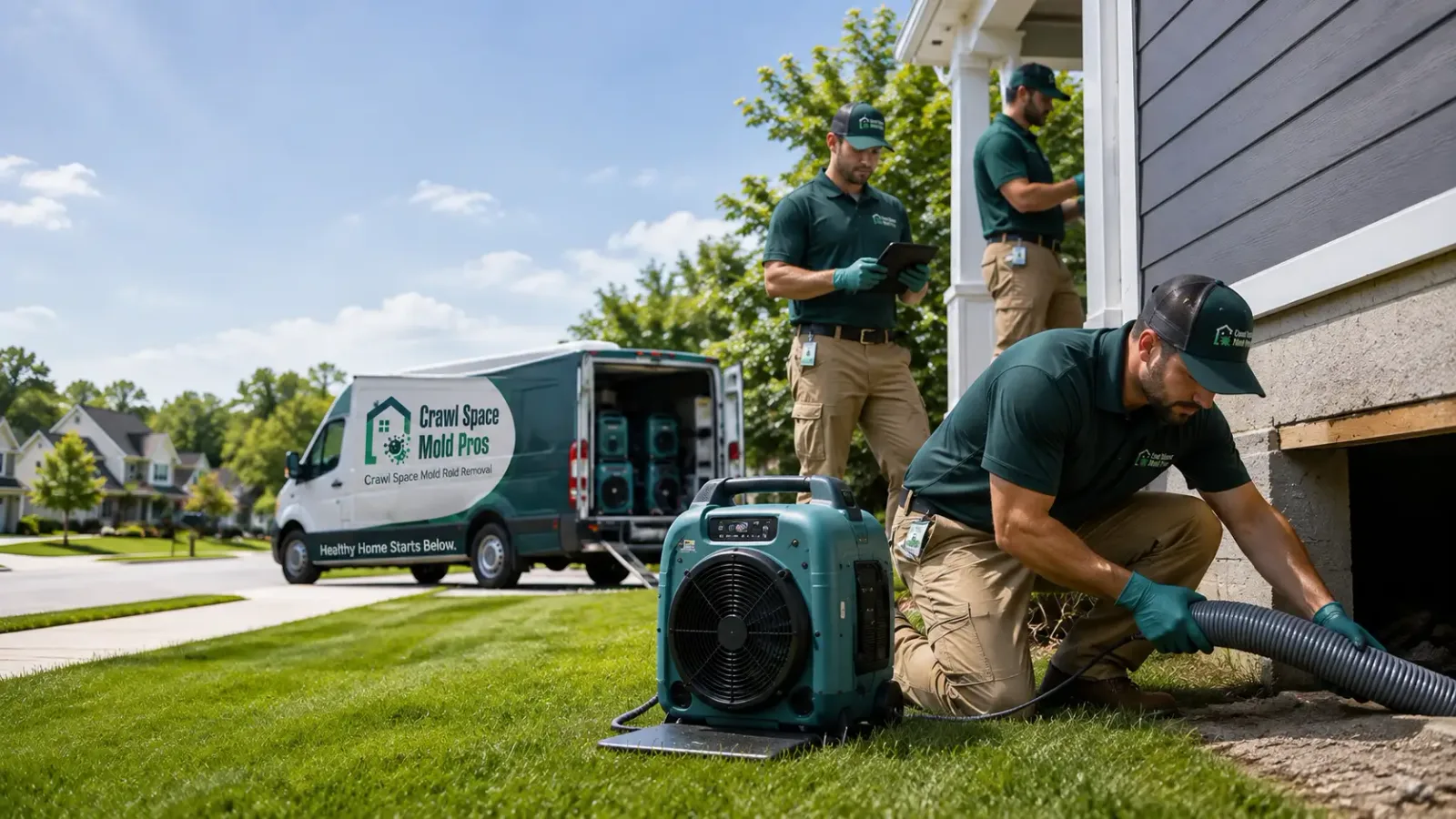 Crawl Space Mold Removal in Bennett, IA